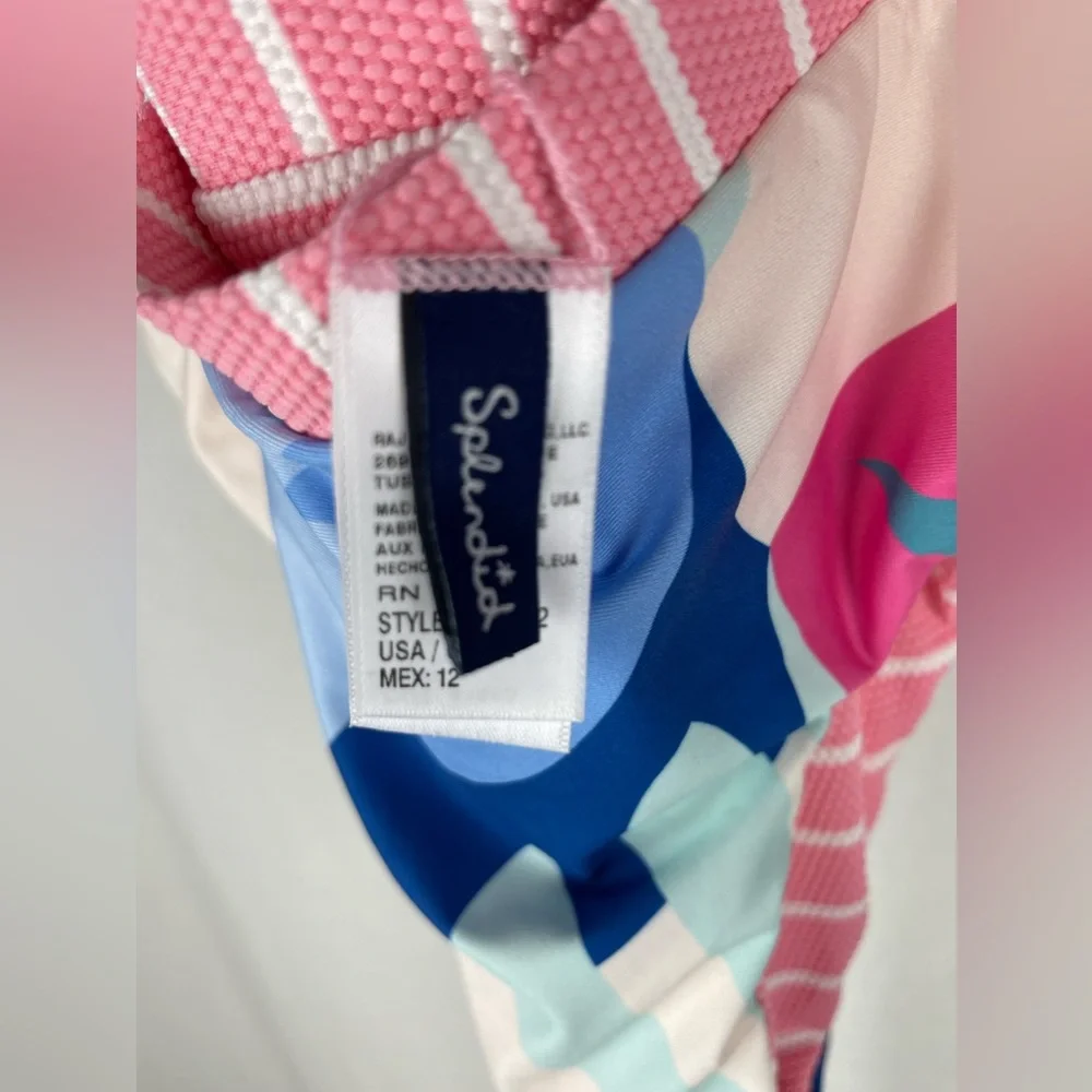 Splendid Girls Girls' Mosaic Palm Bikini Bottom (Big Kid) Size 12 NWT
